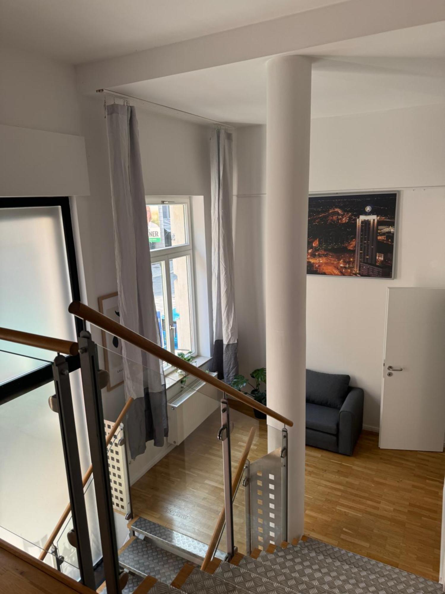 Appartment-Loft "Moonart" Leipzig-Zentrum Esterno foto